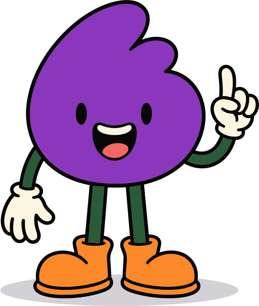 Mascote da Escola Científica: explicando